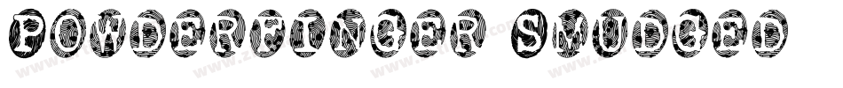 Powderfinger Smudged字体转换